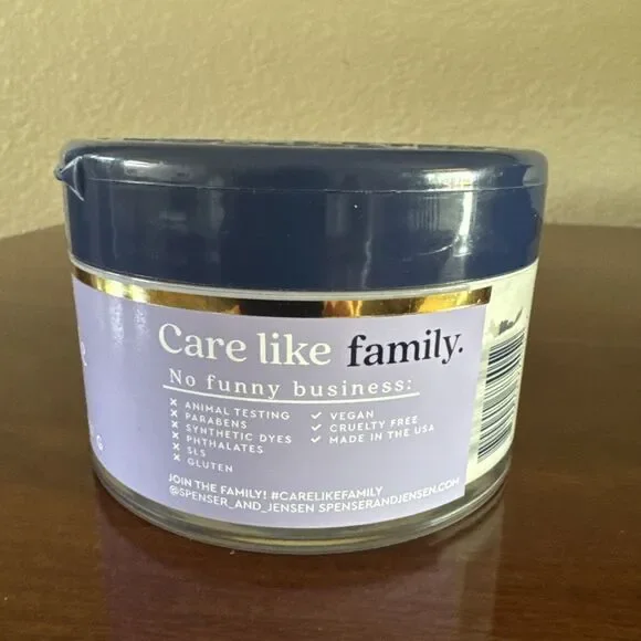 Spenser & Jensen Hydrating Lavender & Chamomile Body Butter - Gentle 8 oz - Picture 2 of 3